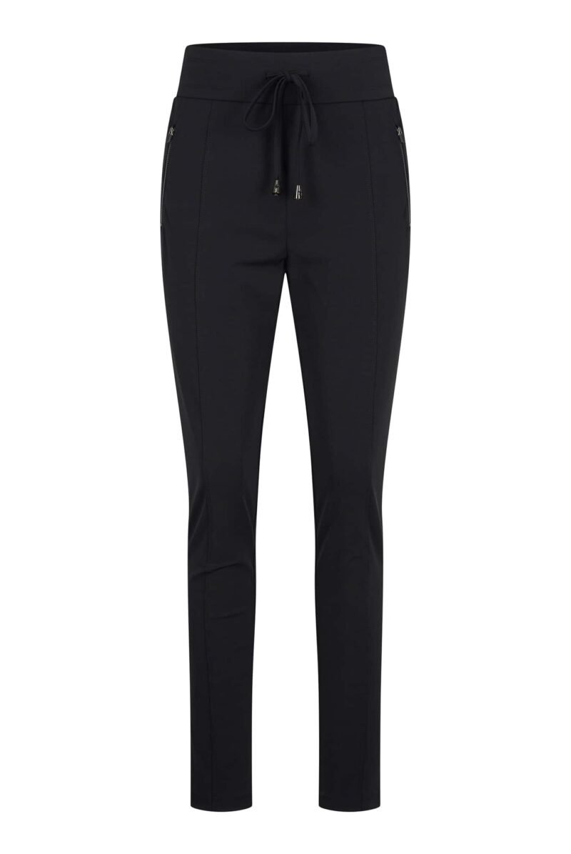 Travel Broek Met Rits 2135 Black