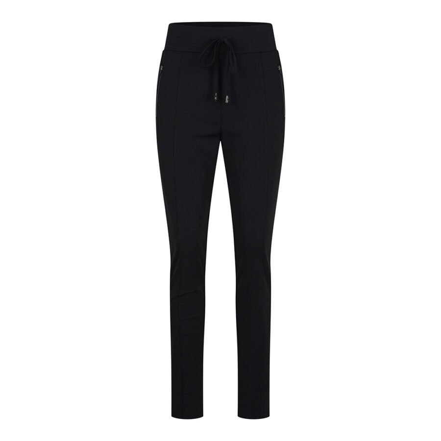 Travel Broek Met Rits 2135 Black