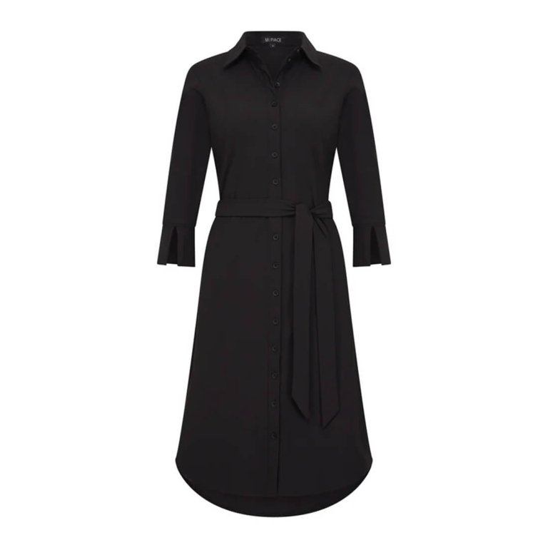 Travel Jurk Uni Black 2092