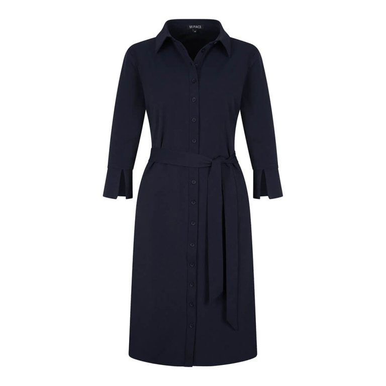 Travel Jurk Uni Dark Blue 2092