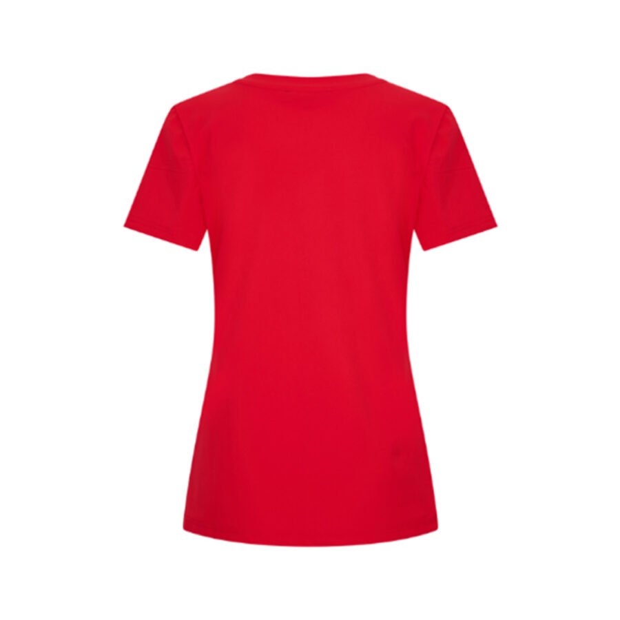 Travel T-shirt Uni Red 2080 - Afbeelding 2