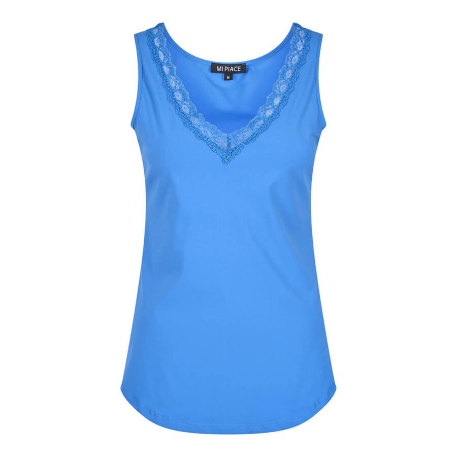 Travel Top Kant Uni Light Blue 2129