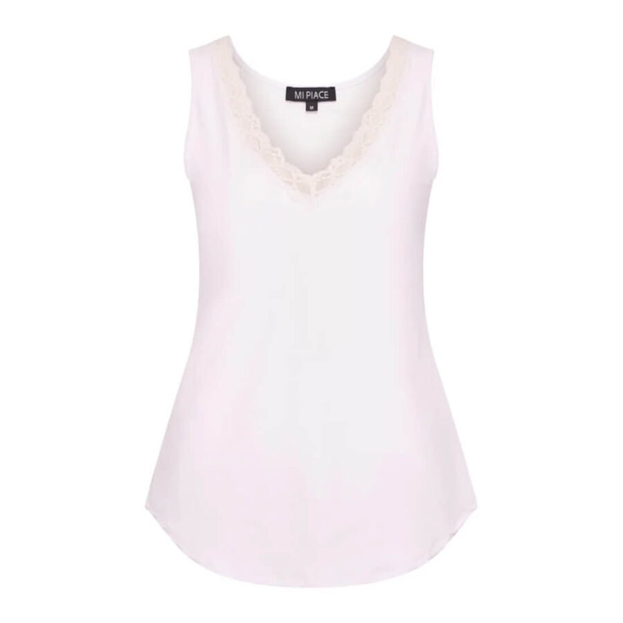 Travel Top Kant Uni White 2129