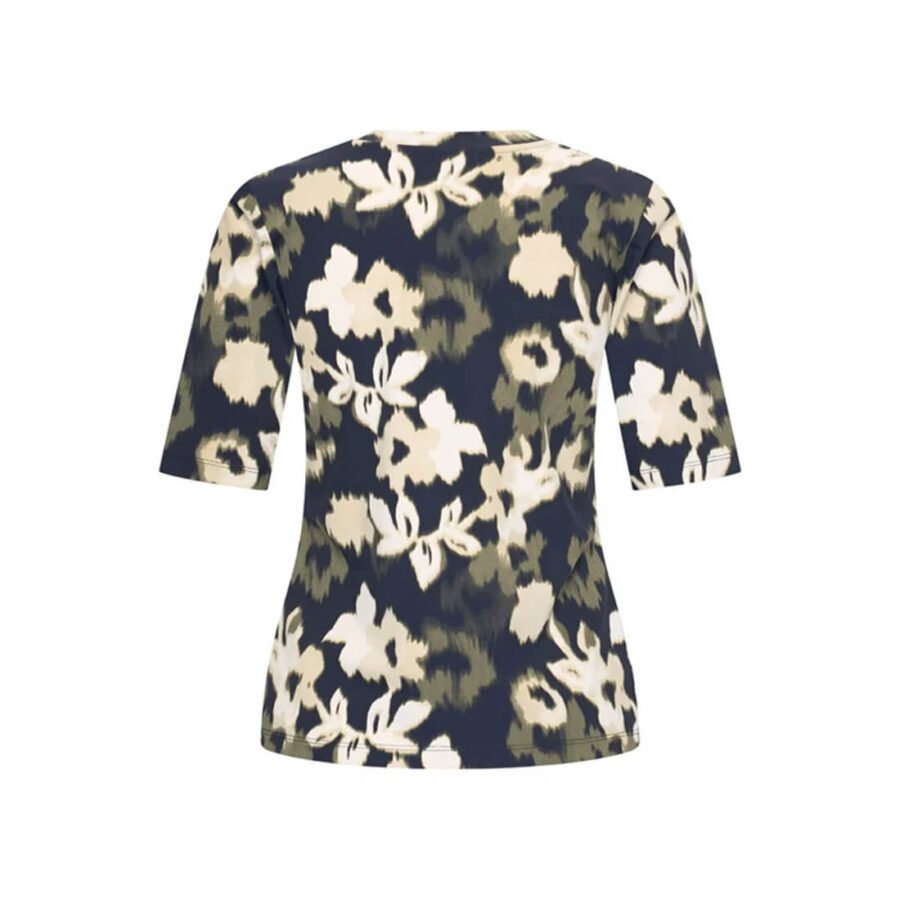 Travel Top flowers print Alexis 2271 Deep Dephte - Afbeelding 2