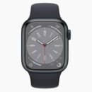 Refurbished Apple Watch Series 8 Zwart voorkant