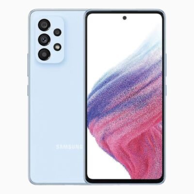 Refurbished Samsung Galaxy A53 Blauw voorkant
