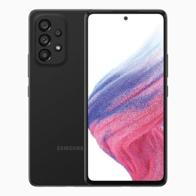 Refurbished Samsung Galaxy A53 Zwart voorkant