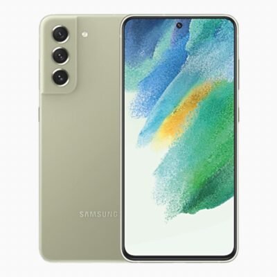 Refurbished Samsung Galaxy S21 FE Groen voorkant
