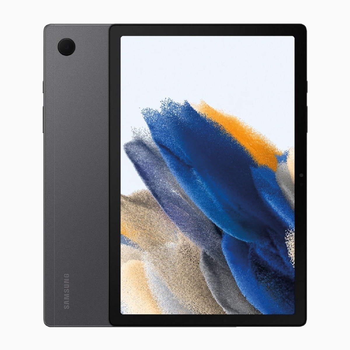 refurbished-galaxy-tab-a8-space-grey-1-voorkant Refurbished Samsung Galaxy Tab A8 Space Grey voorkant