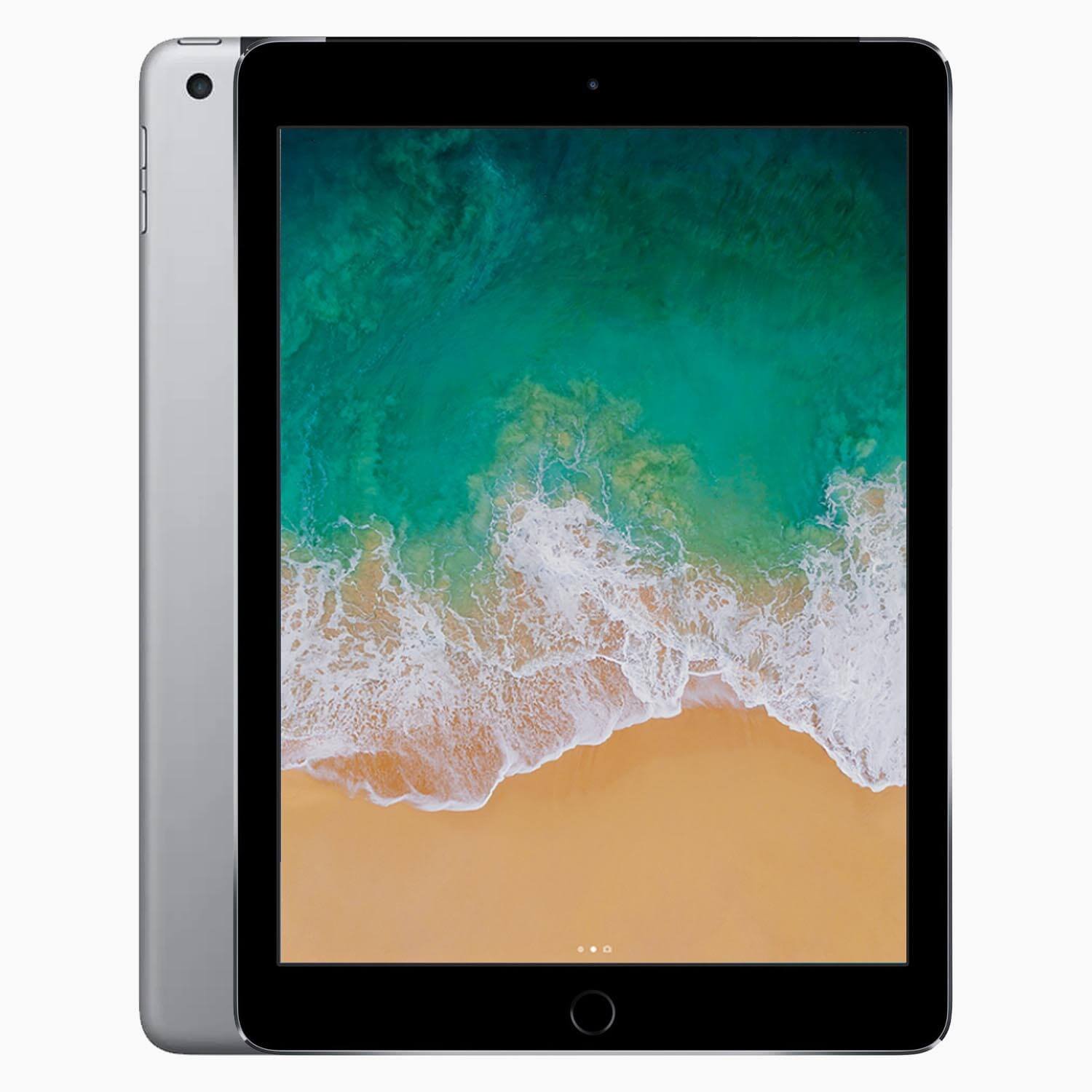 refurbished-ipad-6-2018-space-grey-1-voorkant Refurbished iPad 6 (2018) Space Grey voorkant