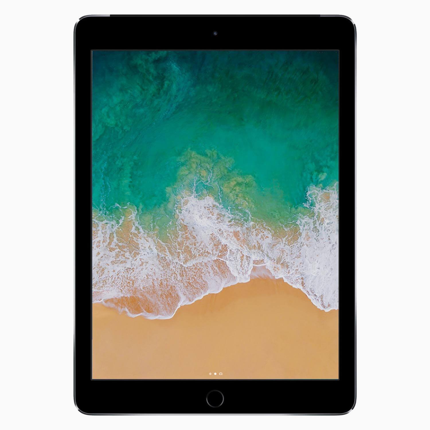 refurbished-ipad-6-2018-space-grey-3-voorkant Refurbished iPad 6 (2018) Space Grey voorkant