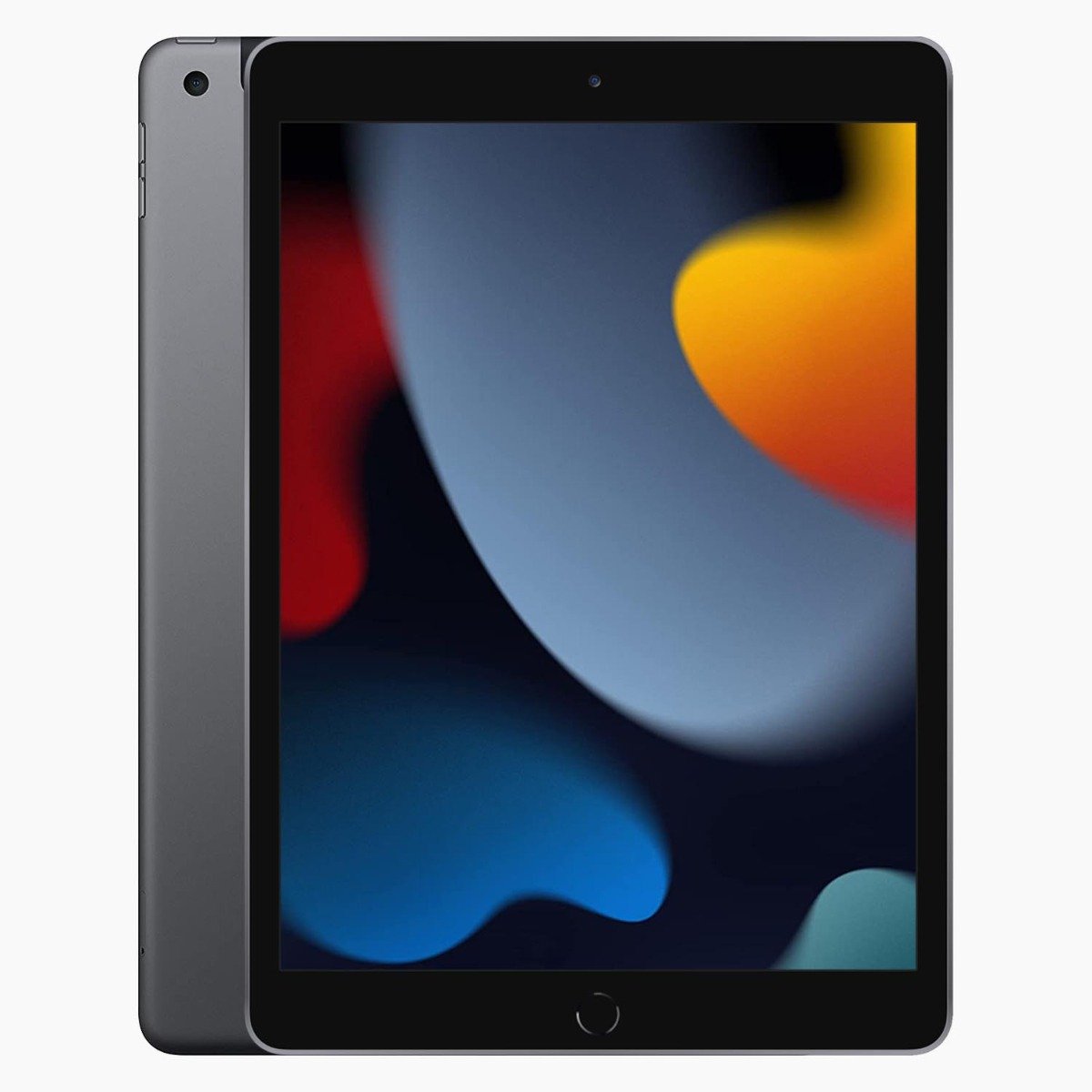 refurbished-ipad-9-2021-space-grey-1-voorkant Refurbished iPad 9 (2021) Space Grey voorkant