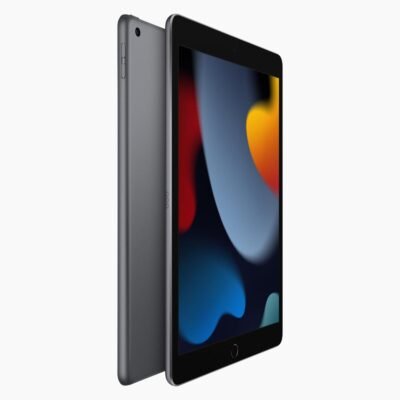 Refurbished iPad 9 (2021) Space Grey zijkant