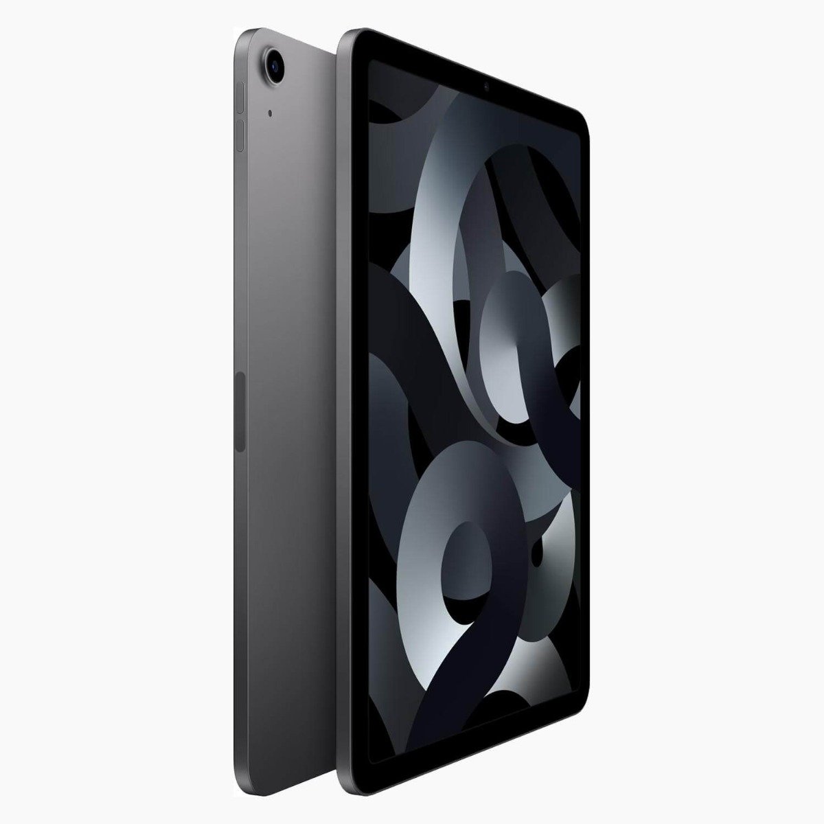 refurbished-ipad-air-5-2022-space-grey-28-zijkant Refurbished iPad Air 5 (2022) Space Grey zijkant