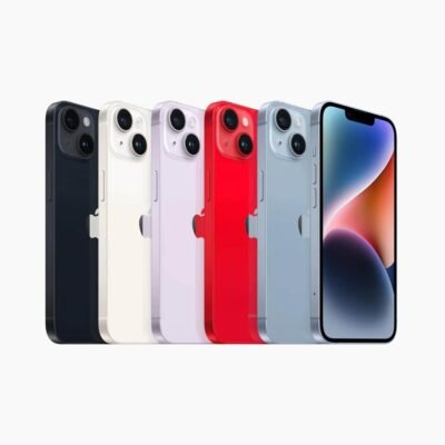 Refurbished iPhone 14 Zwart voorkant