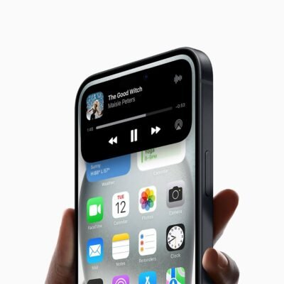 Refurbished iPhone 15 Pro Max Blauw voorkant