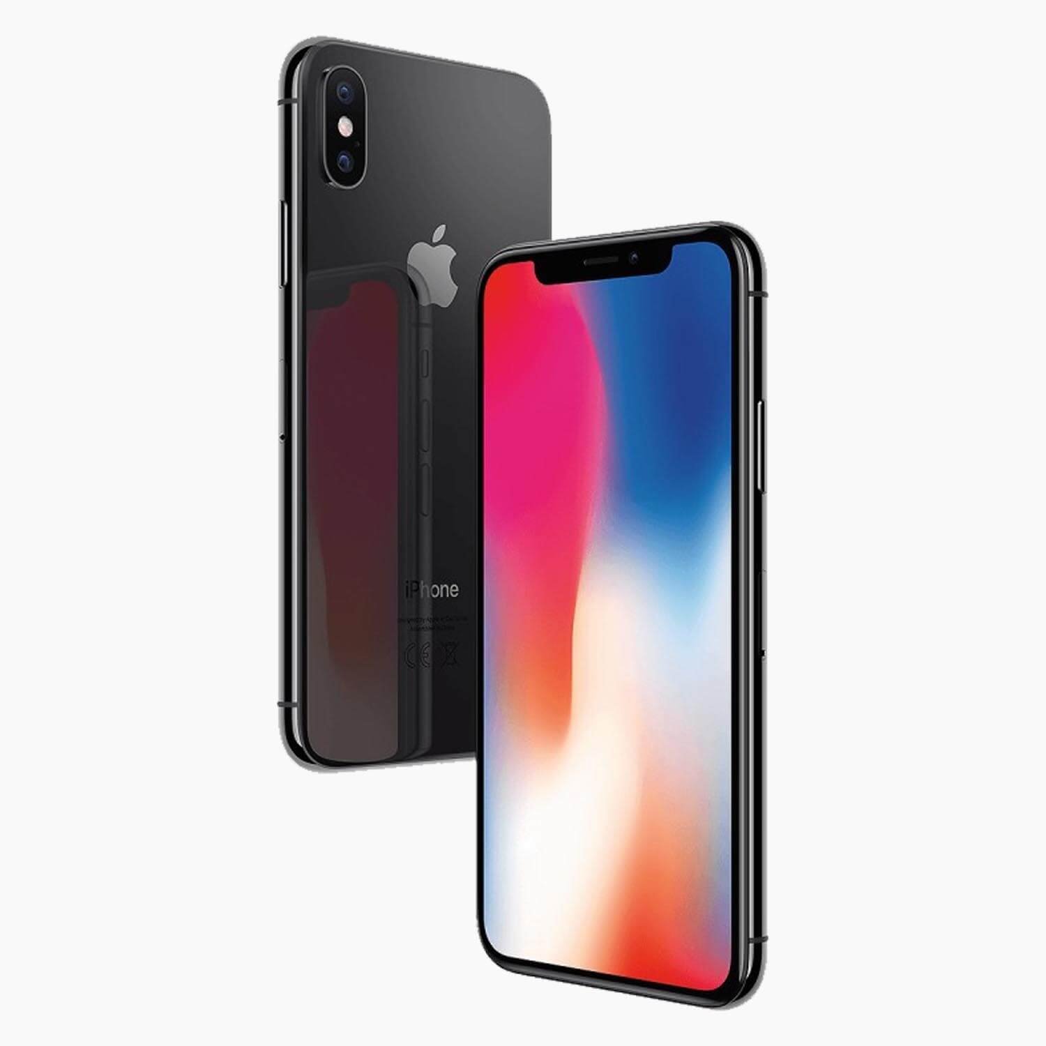 refurbished-iphone-x-space-grey-1-voorkant Refurbished iPhone X Space Grey voorkant