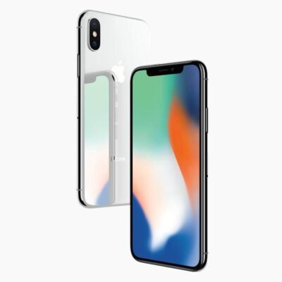 Refurbished iPhone X Zilver voorkant