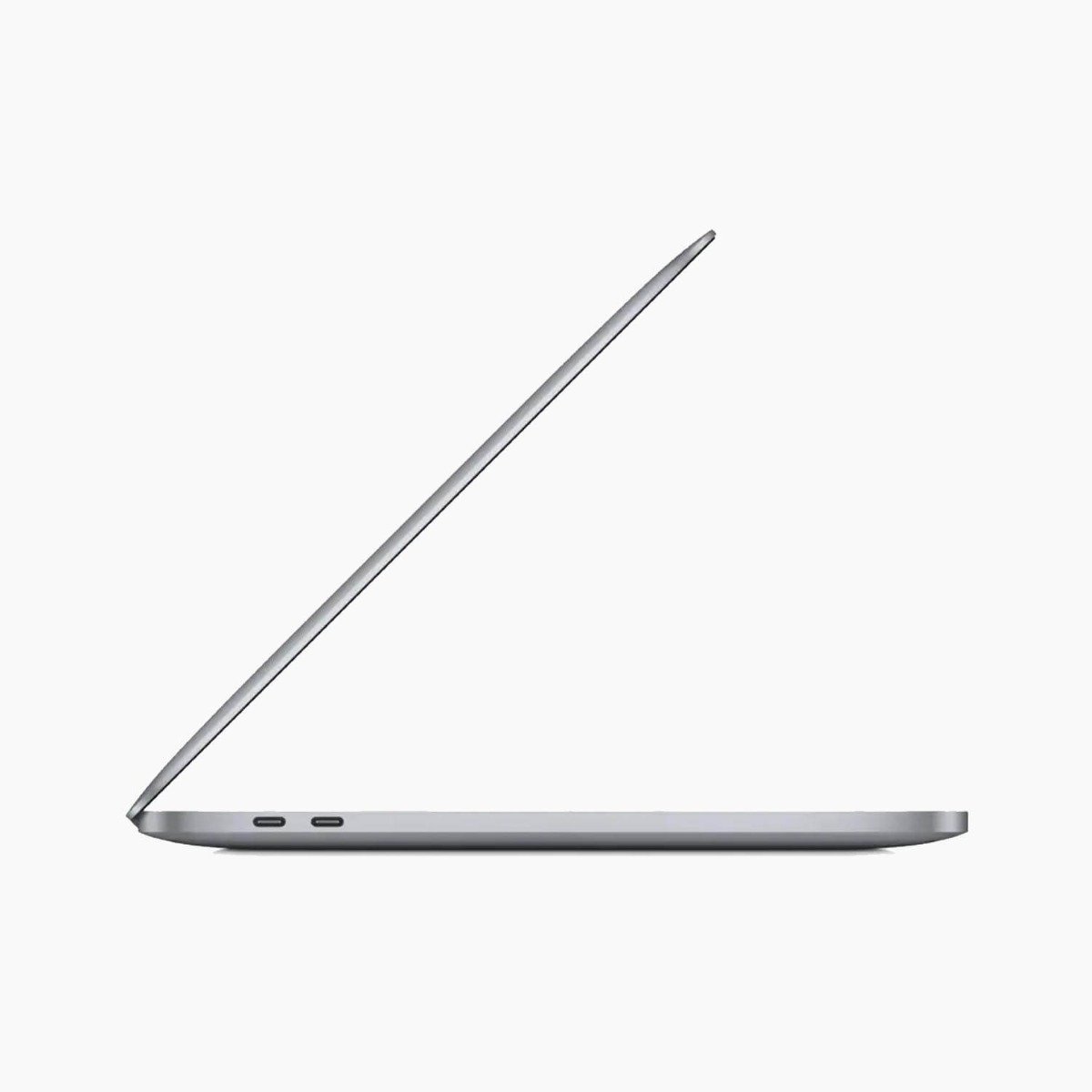 Refurbished MacBook Pro 13 M1 (2020) Space Grey zijkant