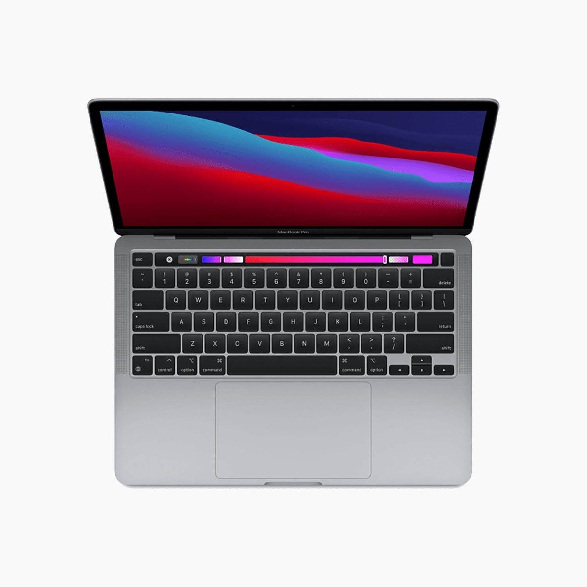 Refurbished MacBook Pro 13 M1 (2020) Space Grey voorkant