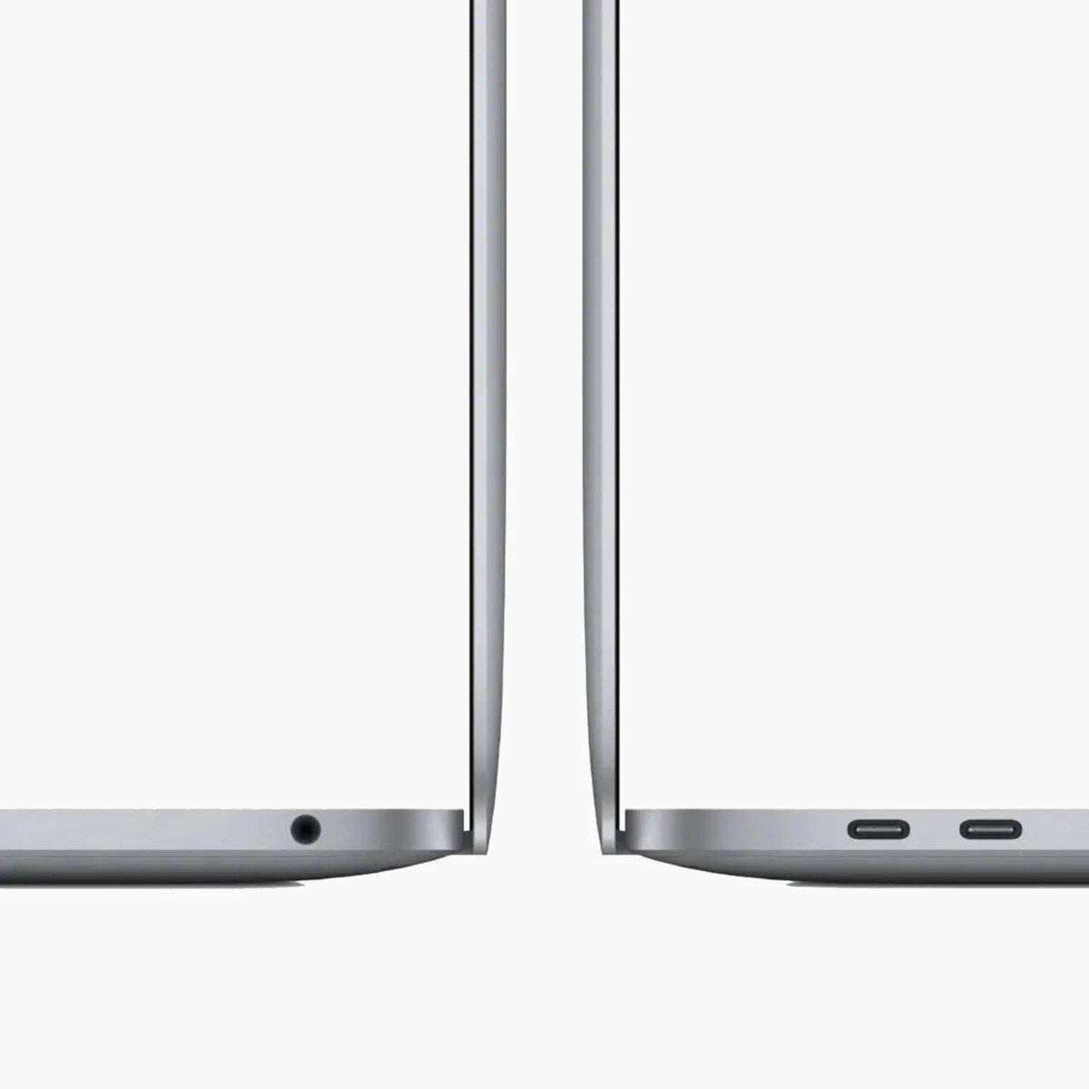 Refurbished MacBook Pro 13 M1 (2020) Space Grey zijkant