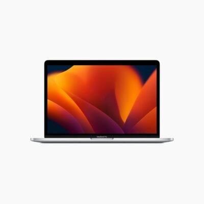 Refurbished MacBook Pro 13 M2 (2022) Zilver voorkant