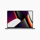 Refurbished MacBook Pro 16 M1 (2021) Space Grey voorkant